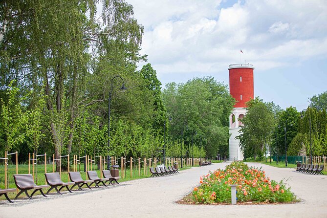 From Riga: Kemeri Bog Boardwalk and Jurmala Seaside - The Dzintari Forest Park tower
