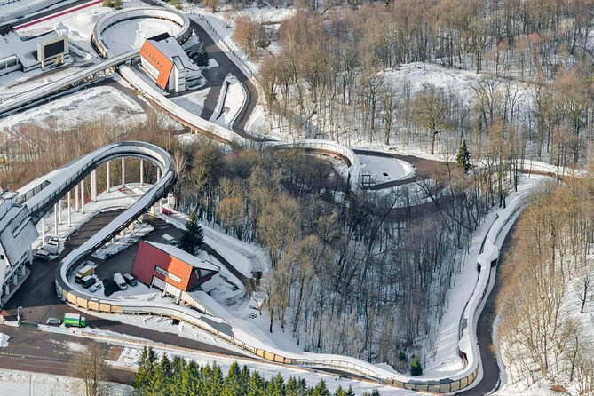 Latvia Bobsleigh and luge track ride experience - From Riga Pickup to Sigulda’s Winter Track