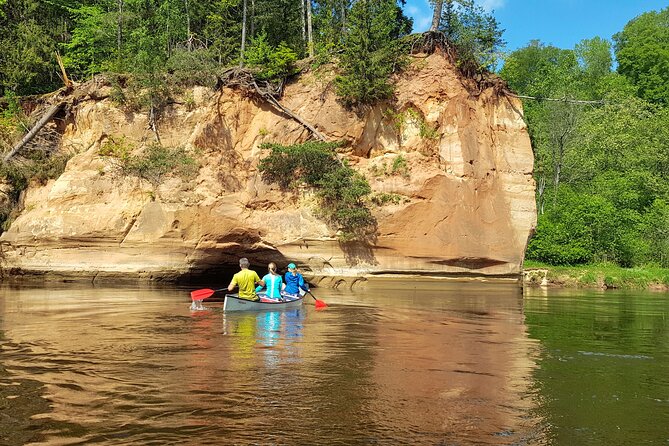 One-Day Kayaking Trip in Gauja River Valley - Gauja National Park from the water