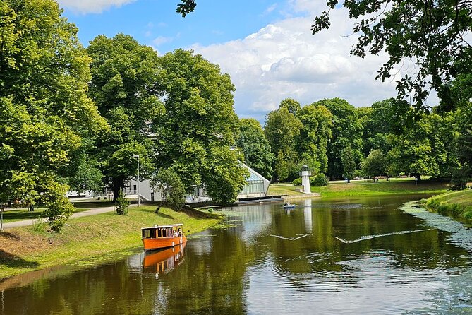 Riga Canal and Daugava Boat Tour with Welcome Drink & Audio Guide - Finding the boat at Andrejosta Marina