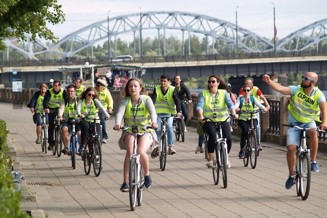 Riga Highlights Bike Tour - The Holocaust monument gives the ride a serious pause