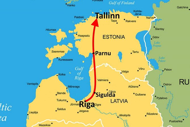 Riga to Tallinn - Sightseeing transfer - Turaida Castle and the Gauja Valley views